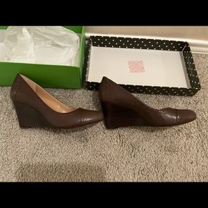NWOT Kelly & Katie shoes | size 8 | Brown wedges